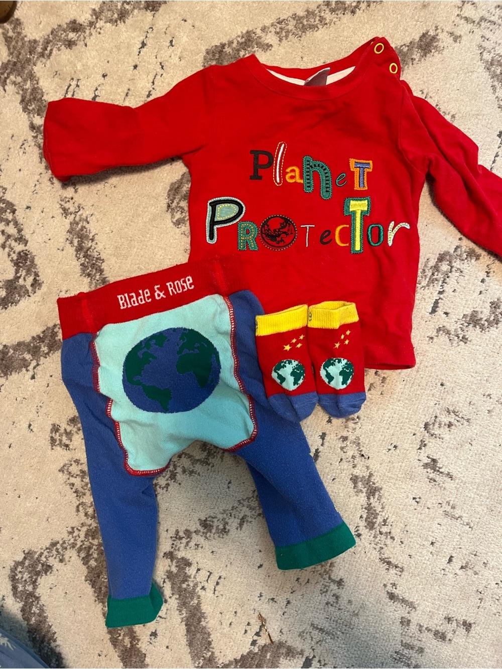 Blade & Rose “planet protector” 0-6 months set